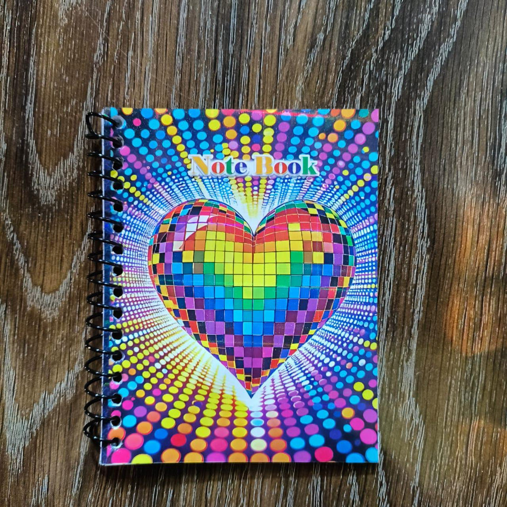 A6 FANCY SPIRAL IMPORTED PAPER NOTE BOOK