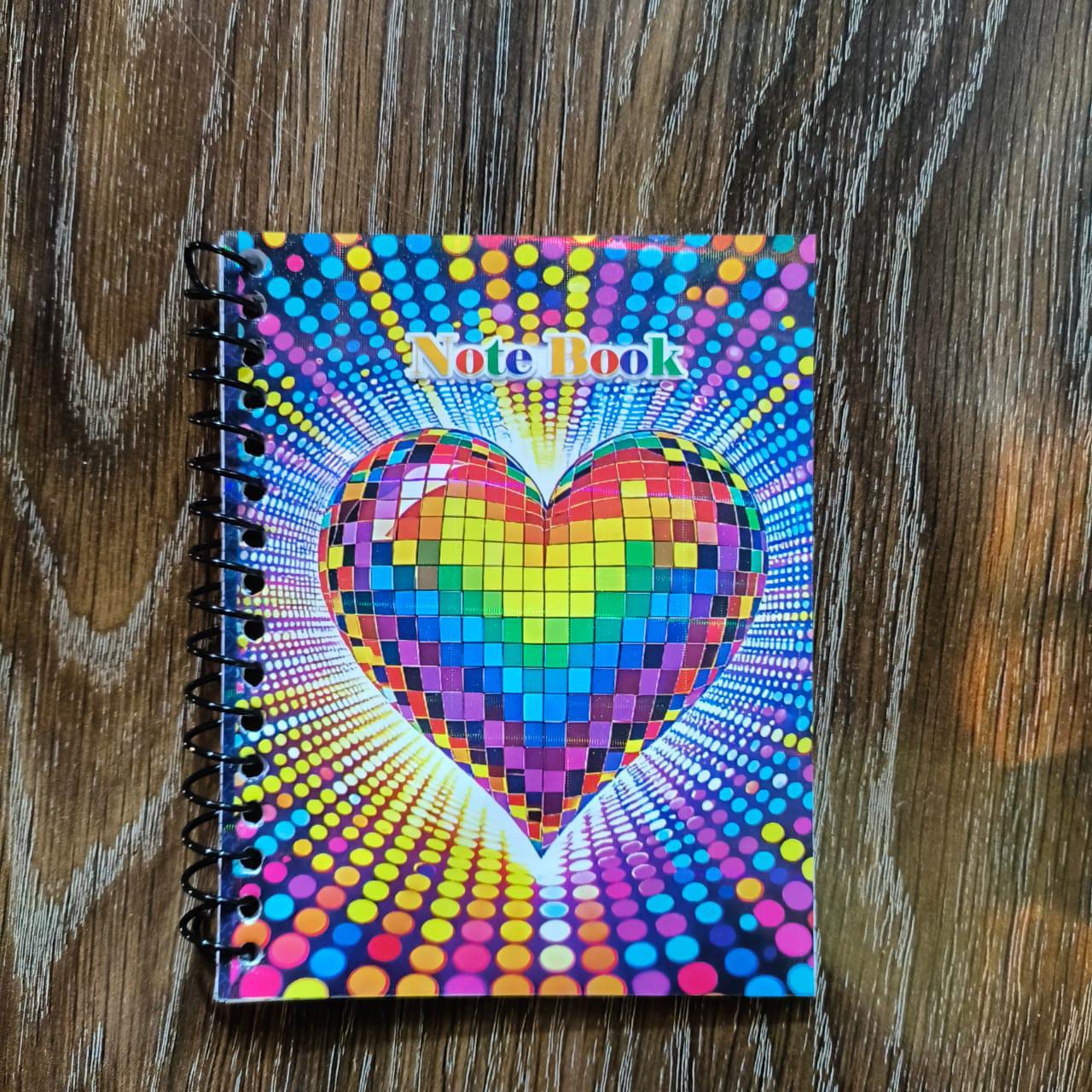 A6 FANCY SPIRAL IMPORTED PAPER NOTE BOOK