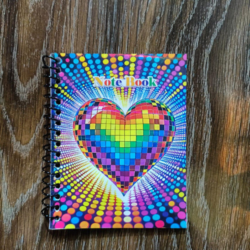 A6 FANCY SPIRAL IMPORTED PAPER NOTE BOOK